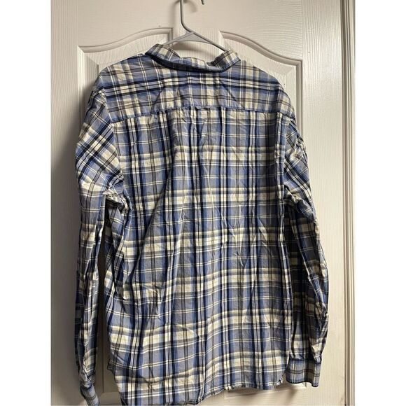 Lacoste Mens Multi Color Modern Fit Button Down Long Sleeve Shirt Size 44 - Picture 14 of 14